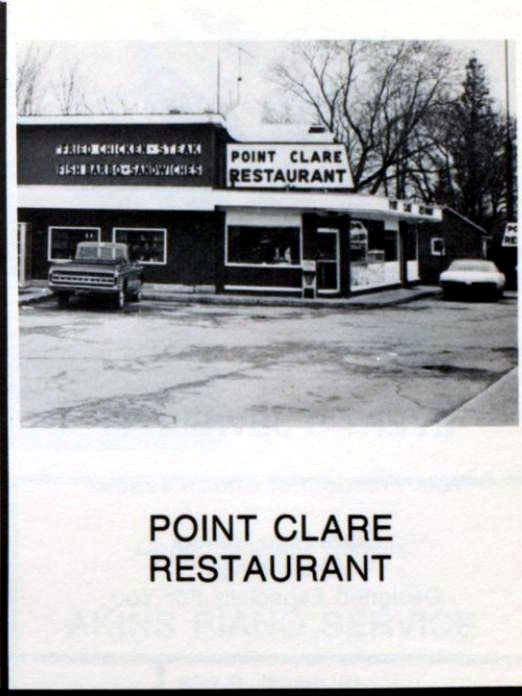 Point Clare Drive-In - 1973 Clare High Yearbook (newer photo)